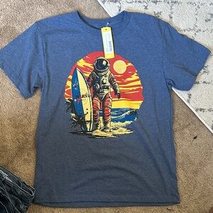 Capsule Kids Cosmic Explorer Tee - Blue